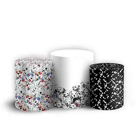 Capas Trio Cilindro Sublimado Vest Facil - Cruella