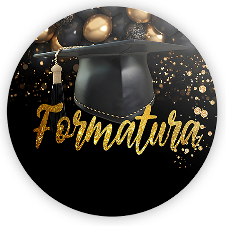 Painel Redondo - Formatura - Sublimado 3D