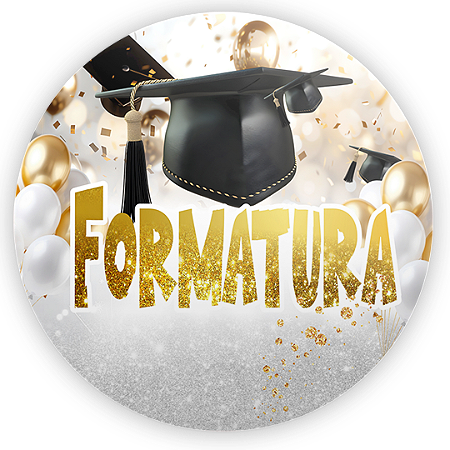 Painel Redondo - Formatura - Sublimado 3D