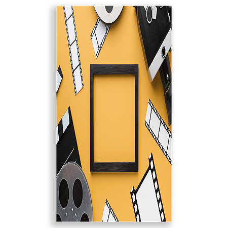 Capa Faixa Lateral Sublimado - Cinema