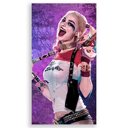 Capa Faixa Lateral Sublimado - Arlequina