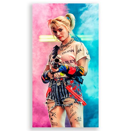 Capa Faixa Lateral Sublimado - Arlequina