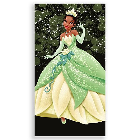 Capa Faixa Lateral Sublimado - A Princesa e o Sapo