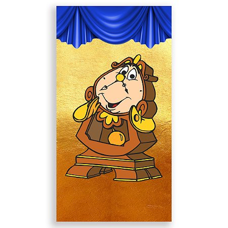 Capa Faixa Lateral Sublimado - A Bela e a Fera