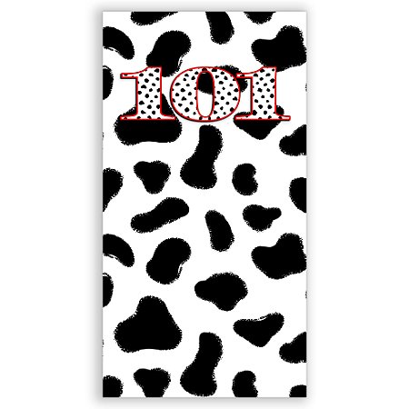 Capa Faixa Lateral Sublimado - 101 Dálmatas