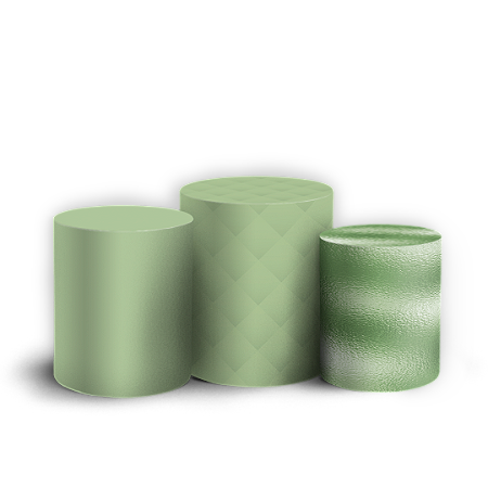 Capas Trio Cilindro Sublimado Vest Facil - Oh Baby