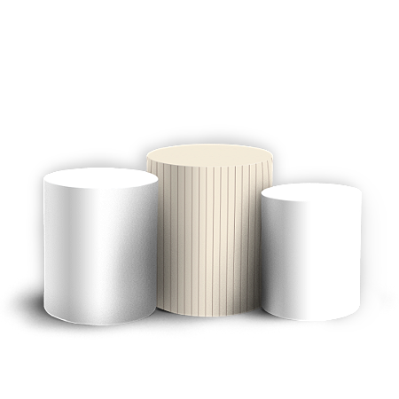 Trio Cilindro - Oh Baby - Sublimado 3D + Elástico