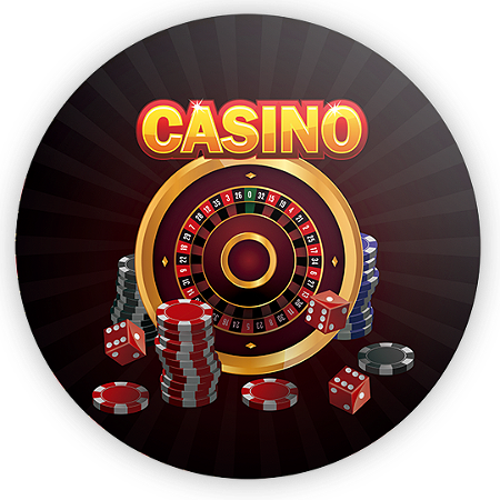 Capa Painel Redondo Sublimado - Cassino