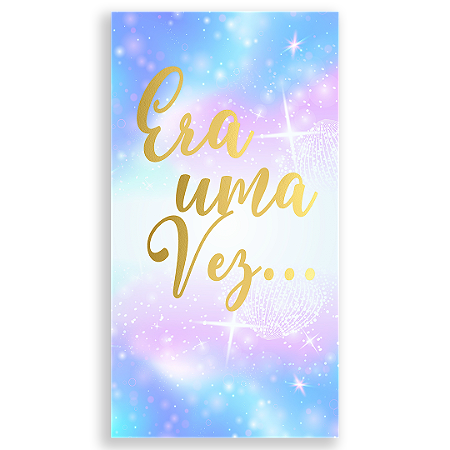 Capa Faixa Lateral Sublimado - Princesa Cinderela