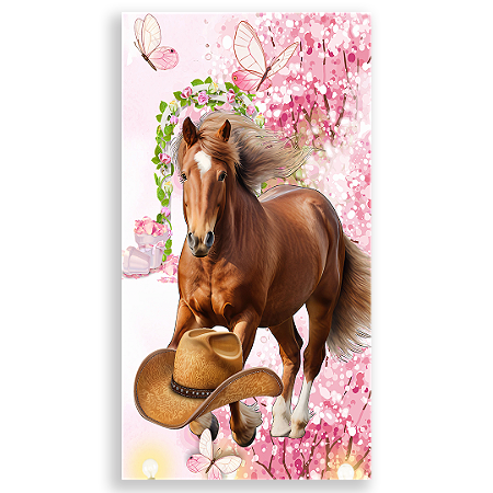 Capa Faixa Lateral Sublimado - Cavalo