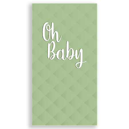 Capa Faixa Lateral Sublimado - Oh Baby