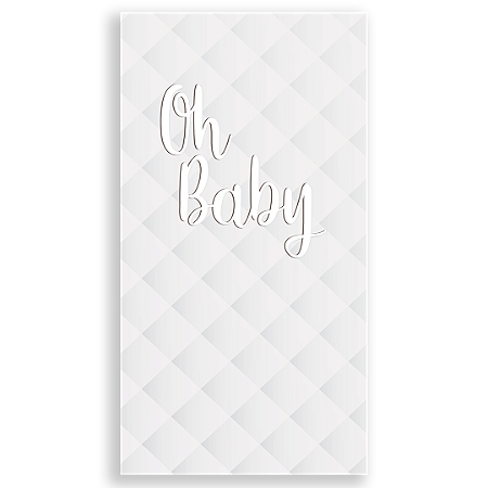 Capa Faixa Lateral Sublimado - Oh Baby