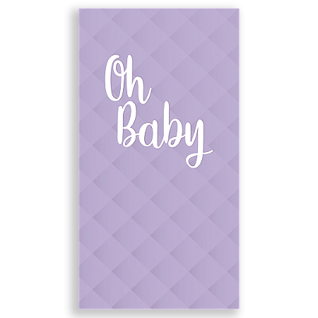 Capa Faixa Lateral Sublimado - Oh Baby