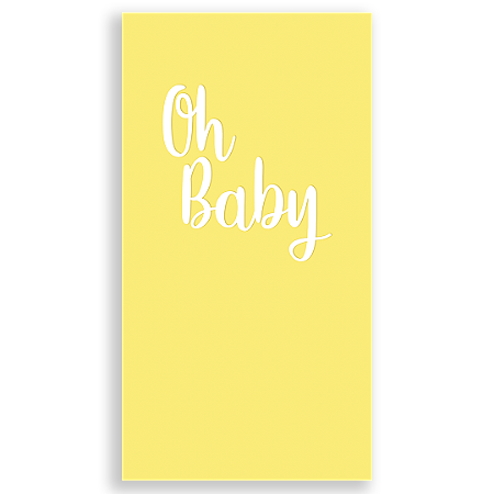 Capa Faixa Lateral Sublimado - Oh Baby