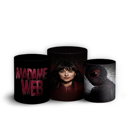 Capas Trio Cilindro Sublimado Vest Facil - Madame Teia