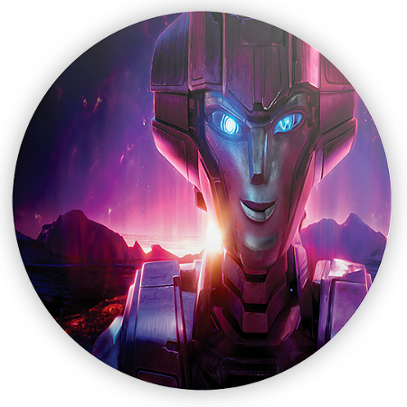 Capa Mini Painel Sublimado - Transformers