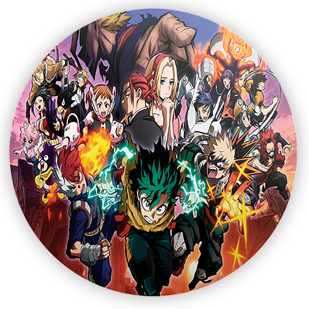 Mini Painel - My Hero Academia - Sublimado 3D