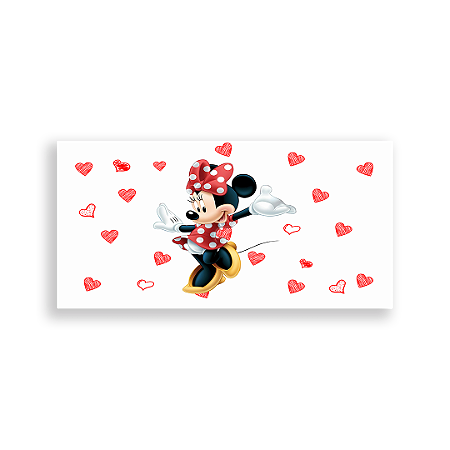 Capa Painel Retangular Sublimado - Minnie