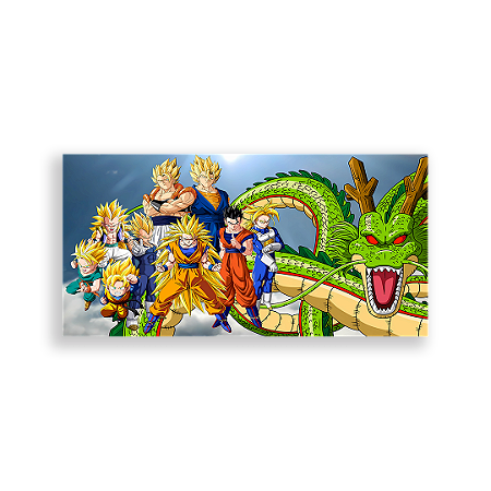 Capa Painel Retangular Sublimado - Dragon Ball