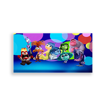 Capa Painel Retangular Sublimado - Divertida Mente