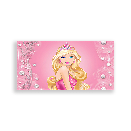 Capa Painel Retangular Sublimado - Barbie