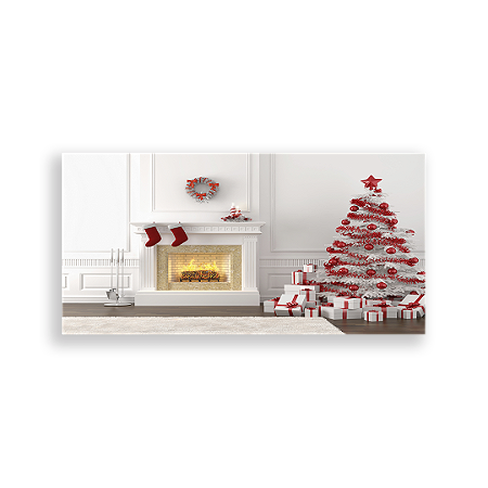 Capa Painel Retangular Sublimado - Natal Fundo Fotografico