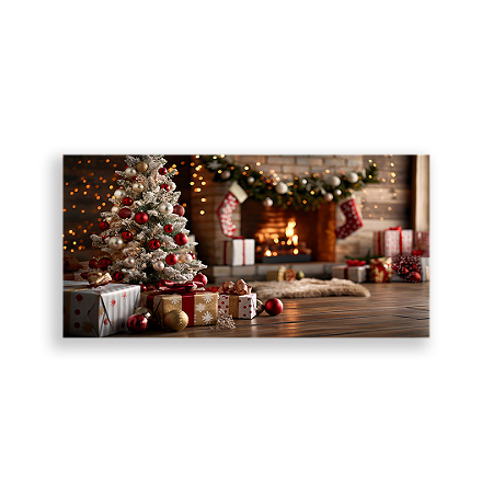 Capa Painel Retangular Sublimado - Natal Fundo Fotografico