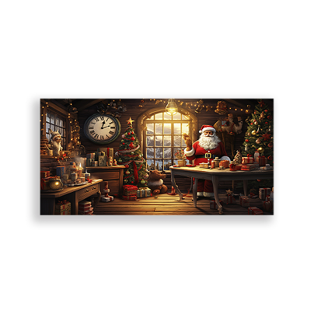 Capa Painel Retangular Sublimado - Natal Fundo Fotografico