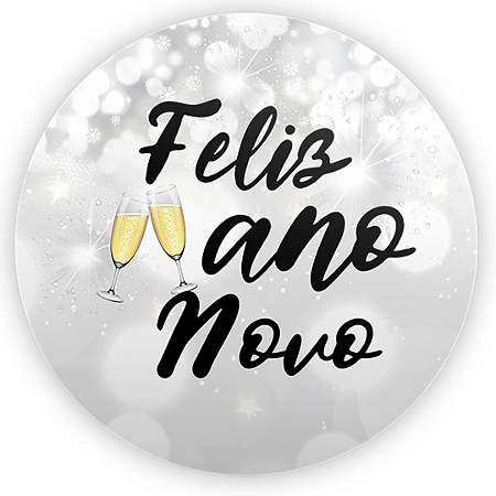 Capa Mini Painel Sublimado - Ano Novo