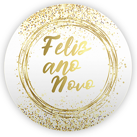 Capa Mini Painel Sublimado - Ano Novo