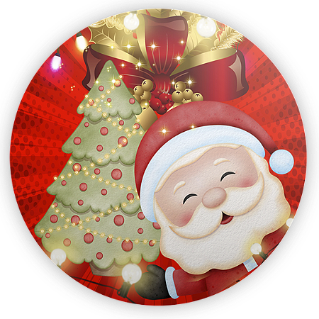 Capa Mini Painel Sublimado - Natal