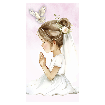 Capa Faixa Lateral Sublimado - Batizado