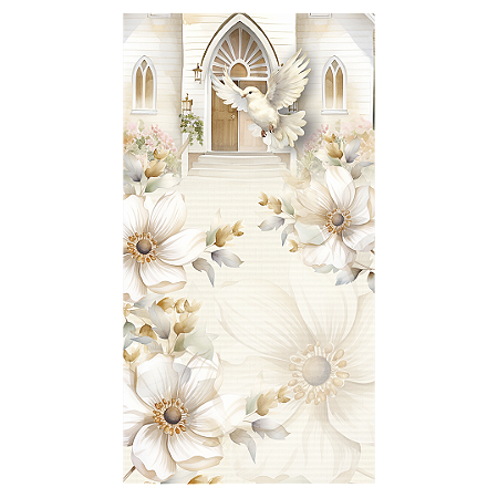 Capa Faixa Lateral Sublimado - Batizado