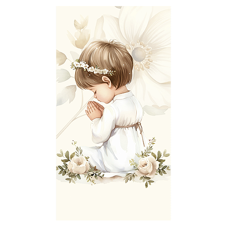 Capa Faixa Lateral Sublimado - Batizado