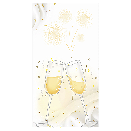 Capa Faixa Lateral Sublimado - Ano Novo