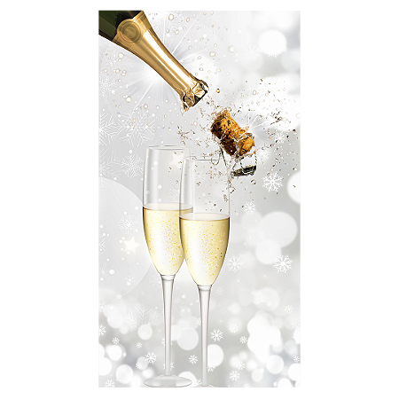 Capa Faixa Lateral Sublimado - Ano Novo