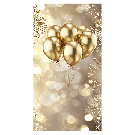 Capa Faixa Lateral Sublimado - Ano Novo