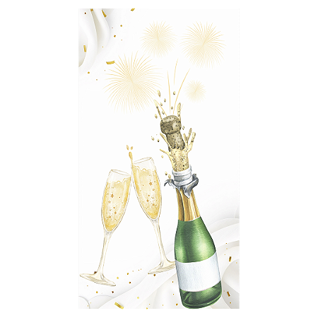 Capa Faixa Lateral Sublimado - Ano Novo