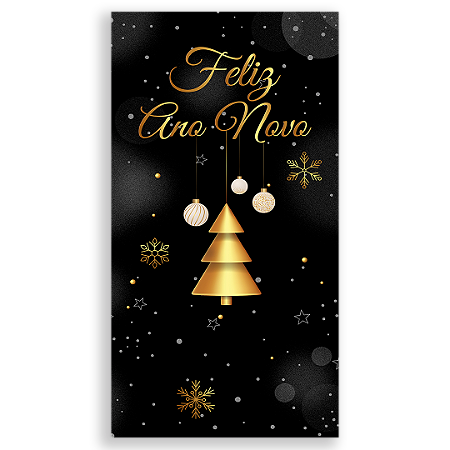 Capa Faixa Lateral Sublimado - Ano Novo