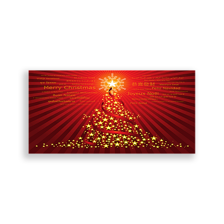 Capa Painel Retangular Sublimado - Natal