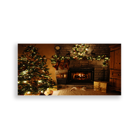 Capa Painel Retangular Sublimado - Natal