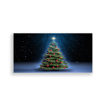 Capa Painel Retangular Sublimado - Natal