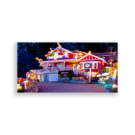 Capa Painel Retangular Sublimado - Natal