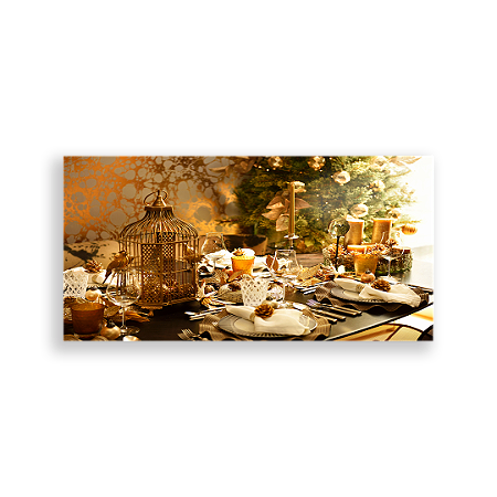 Capa Painel Retangular Sublimado - Natal