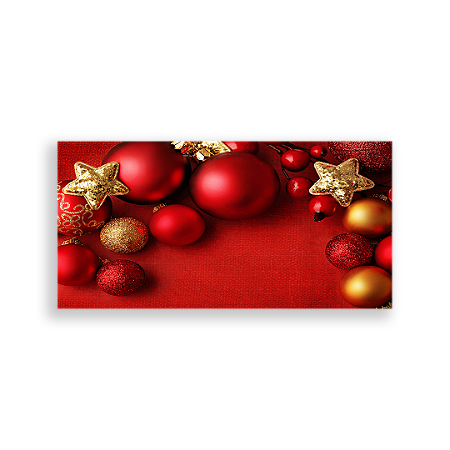 Capa Painel Retangular Sublimado - Natal