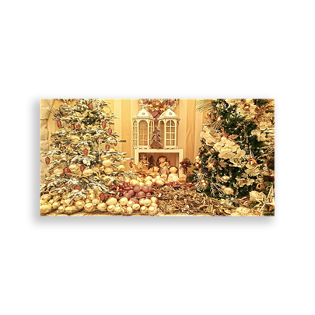 Capa Painel Retangular Sublimado - Natal