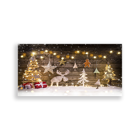 Capa Painel Retangular Sublimado - Natal