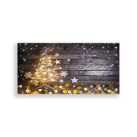 Capa Painel Retangular Sublimado - Natal