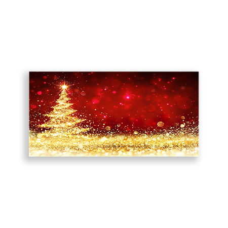 Capa Painel Retangular Sublimado - Natal