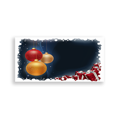 Capa Painel Retangular Sublimado - Natal